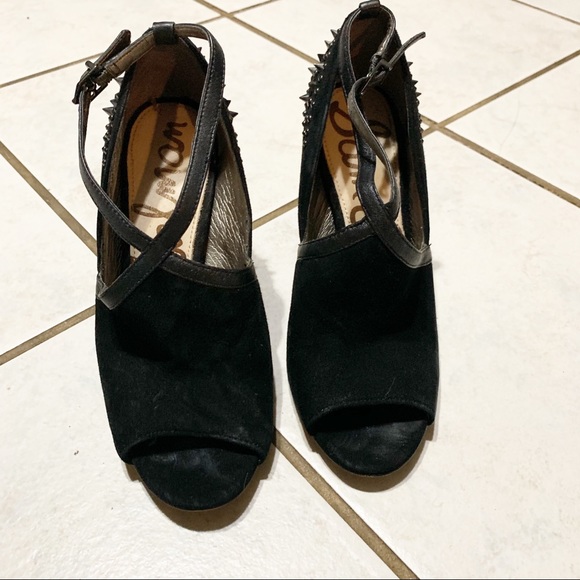 Sam Edelman Open-toe Spikes /Studded Bootie - Picture 2 of 6